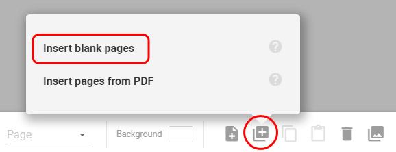 How To Add Blank Pages – Edition Digital Help Center